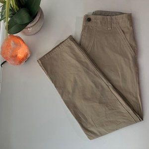KUHL Men's Slax Khaki Legendary Hiking Pants Size 33x29 (measured)